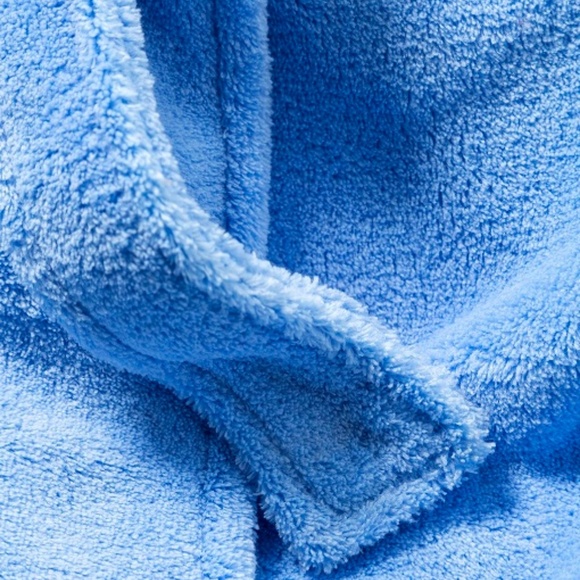 PRETTY SECRETS FLEECE WRAP ROBE - SOFT BLUE SIZE 24W/26W (NEW WITH TAGS) - Picture 4 of 5